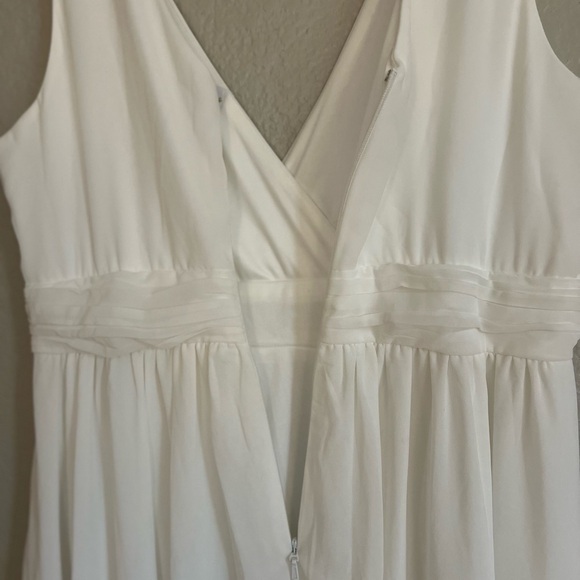 Thoughts of Hue White Surplice Maxi Dress NWOT - Picture 7 of 7